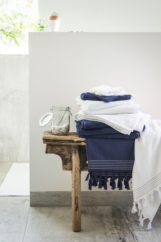 Gastendoekje soft cotton terry wit