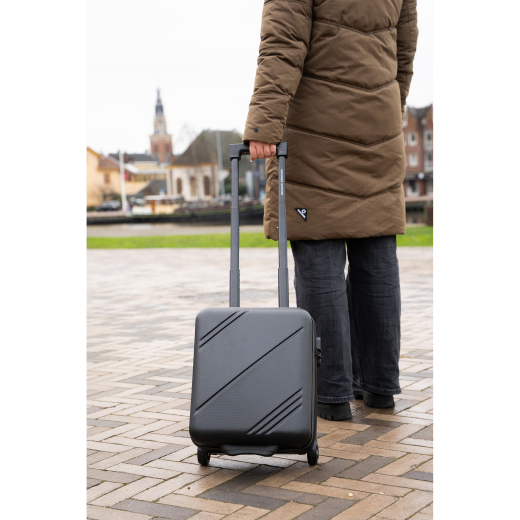 Travel Green Underseater Trolley RPET Zwart