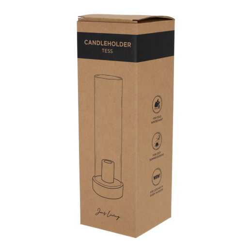 Kandelaar Tess Grijs