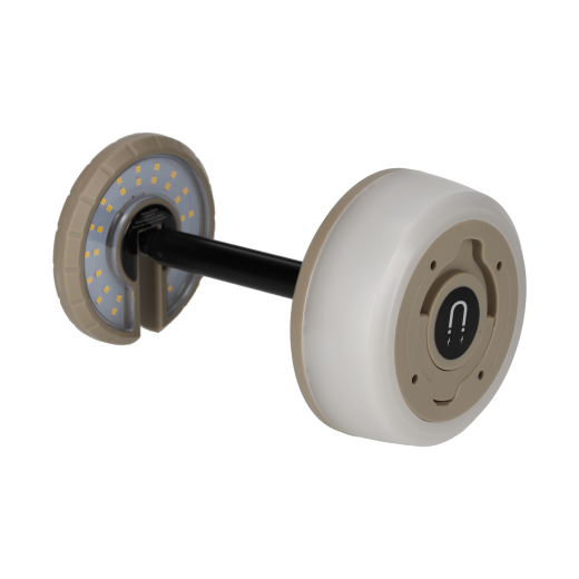 2-in-1 Uitschuifbare LED Lamp & Slinger Taupe