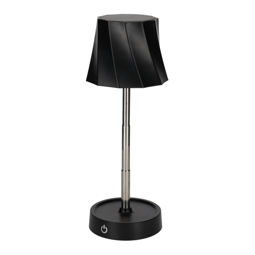 Telescopische LED Lamp Zwart
