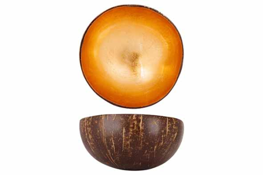 Cocosbowl Metalic Gold Leaf