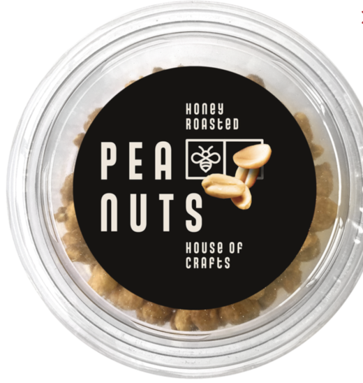 Honey roasted peanuts in cup 150 gram