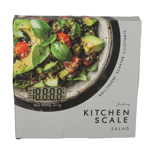 Keukenweegschaal Salade