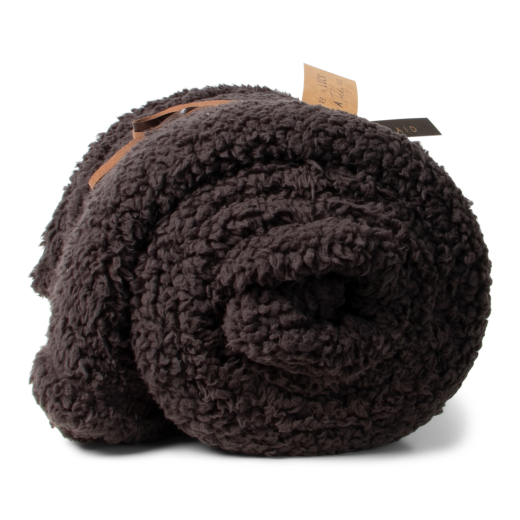 Teddy Plaid Antraciet