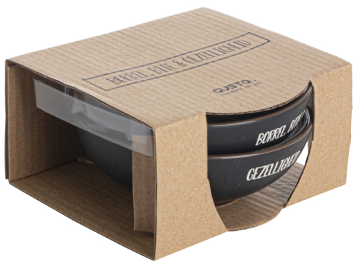 Borrelbakjes set van 2