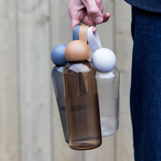 Ture waterfles 600 ml donkergrijs