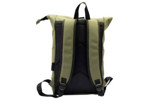 Style Rolltop Backpack Olijfgroen