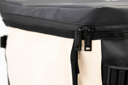 All Weather Toploader Backpack Zwart Ivoor