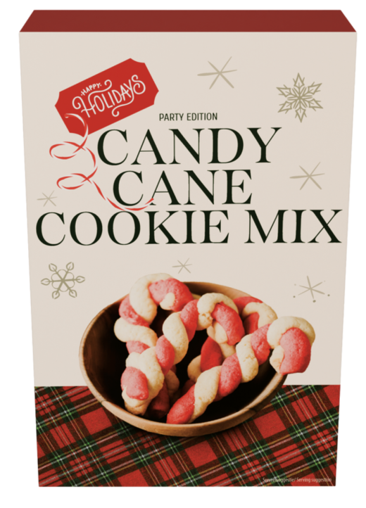 Candy cane cookies mix 300 gram