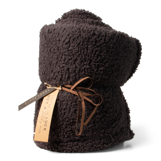 Teddy Plaid Antraciet