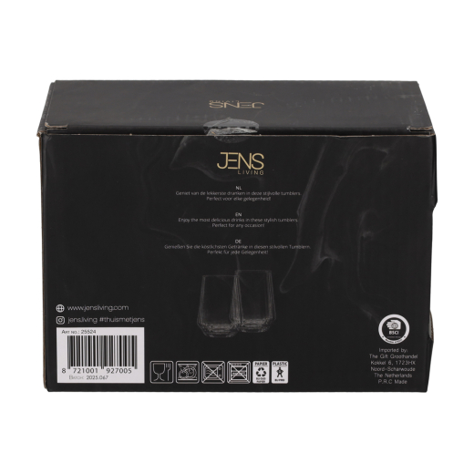 Tumblers Elin set van 2