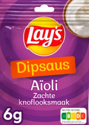 Mix voor Dipsaus Aioli 6 gram