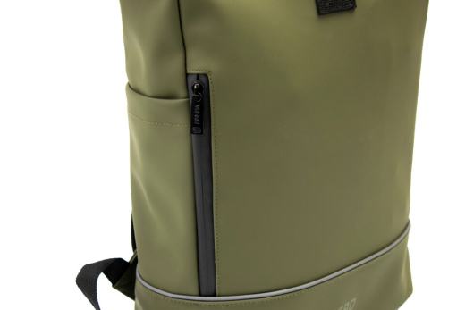 Style Rolltop Backpack Olijfgroen