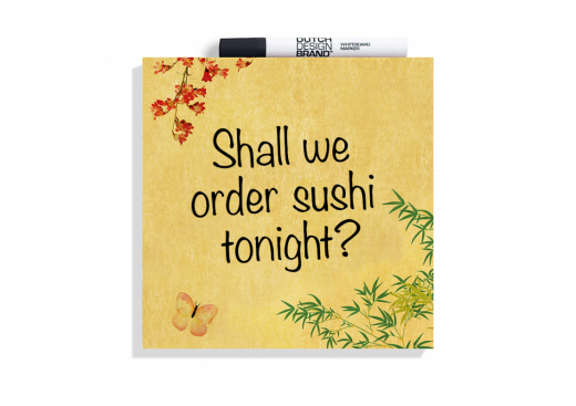 Dutch Design Wisdom Tile Japanese Blossom