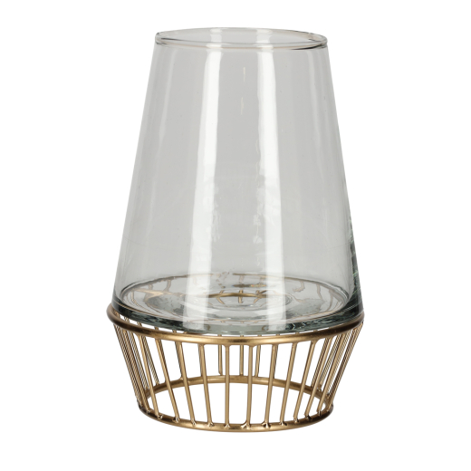 Theelicht Lantaarn Small Goud