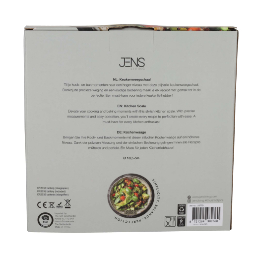 Keukenweegschaal Salade