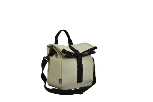 Travelcollectie Mat PU lunch koeltas off white