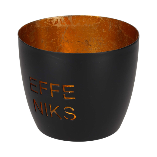 Theelichthouder Effe Niks