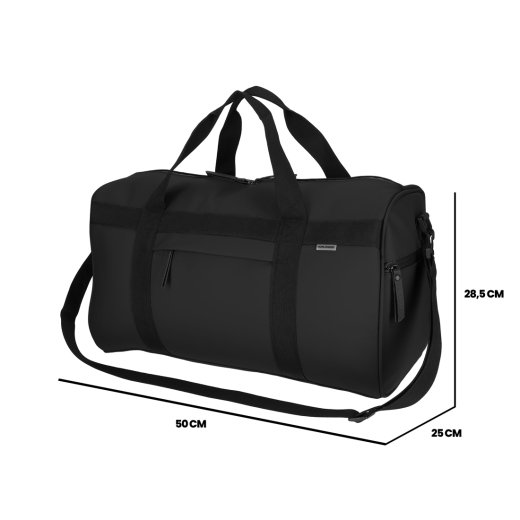 Dull PU Sporttas 2.0 Zwart