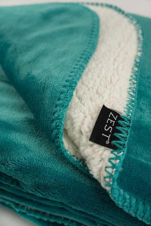 Fleeceplaid 130*160 Vacht Flanel Groen