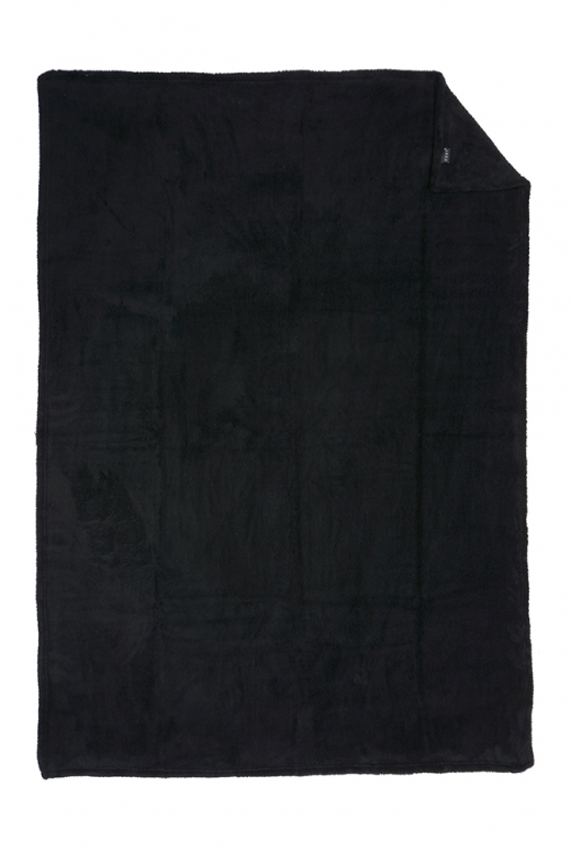 Plaid Wellsoft 125*150 Zwart