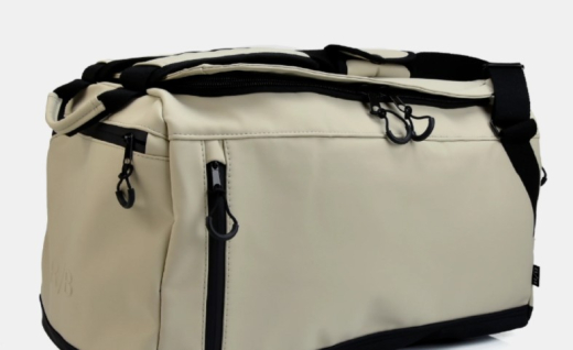 Travelcollectie Mat PU reistas off white