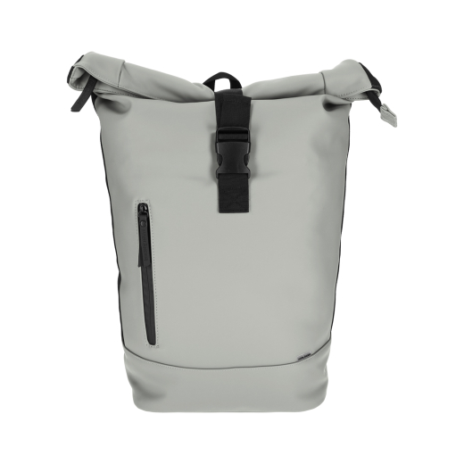 Dull PU Rol Rugtas 2.0 Grijs