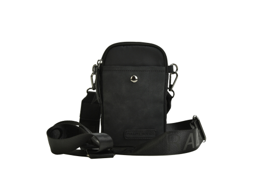 Padded telefoontasje zwart