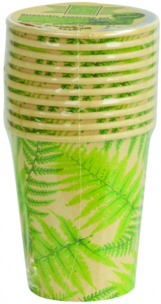 Eenmalige beker large set van 10 stuks