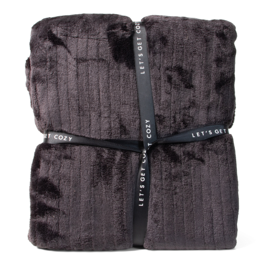 Gift Plaid RPET Zwart