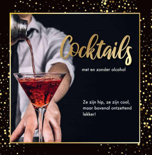Cocktails met en zonder alcohol