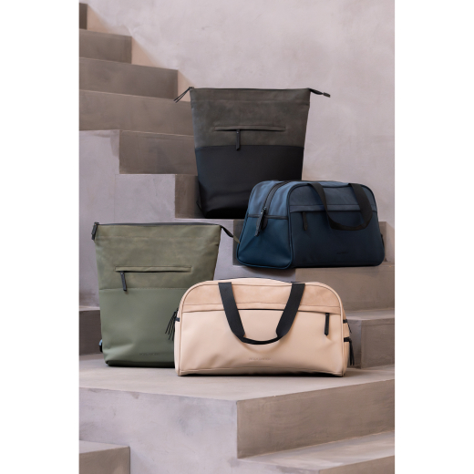 PU Retro Sporttas Napolitana Taupe