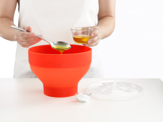 Magnetron Popcorn Maker rood