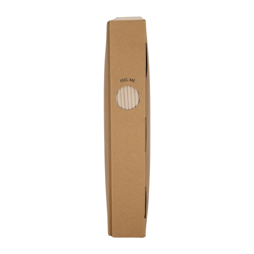 Warmtekussen RPET 40x40 Ribbel Taupe