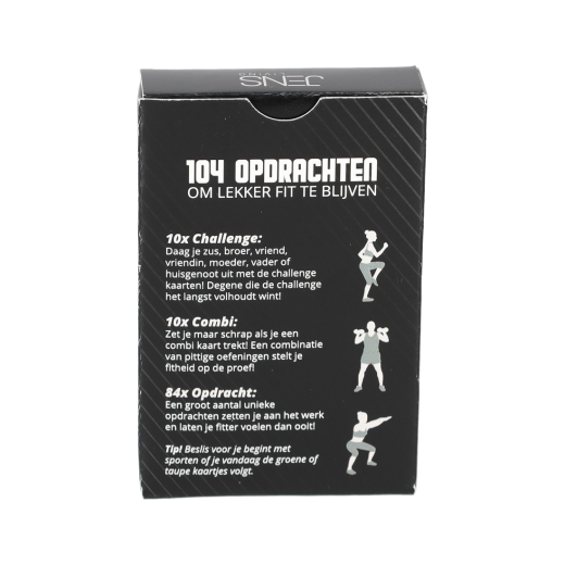 Kaartspel Get Fit With Me