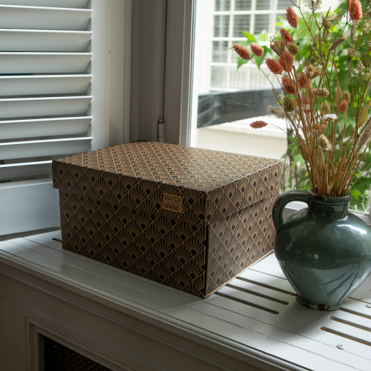 Dutch Design Storage Box 'Art Deco Night Sky' NEW