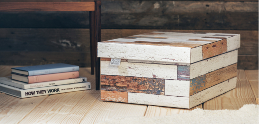 Dutch Design Storage Box 'Beachwood'