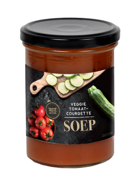 Tomaat-courgettesoep veggie