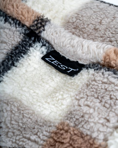 Sherpa Plaid XL Recycled ruit