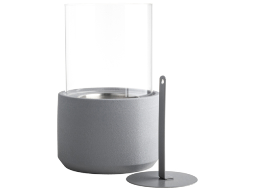Bio Brander grijs 14cm