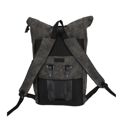 Nubuck Fiets Rugtas Grijs