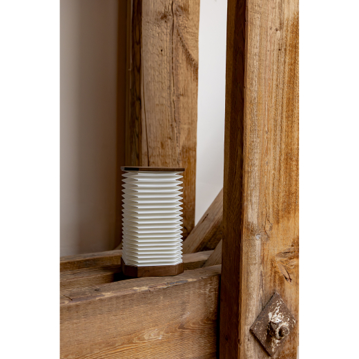 Accordeon LED Lamp Walnoot