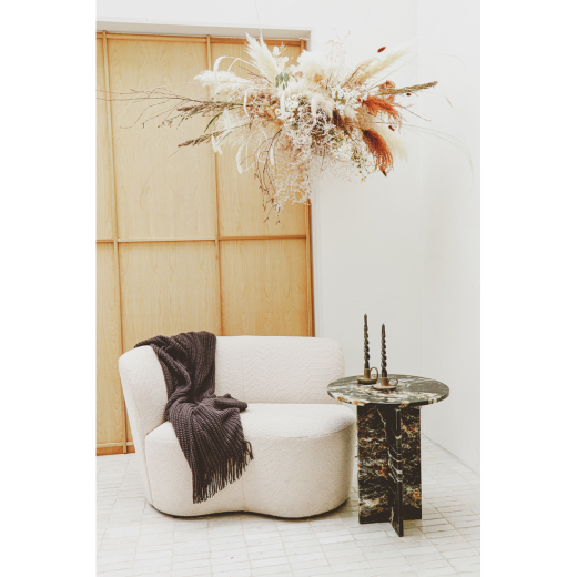 Gebreid Plaid Jax Antraciet