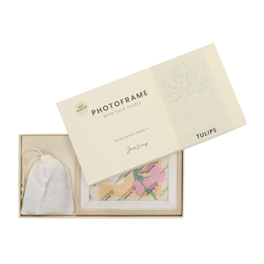 Fotolijst met Puzzel Tulp