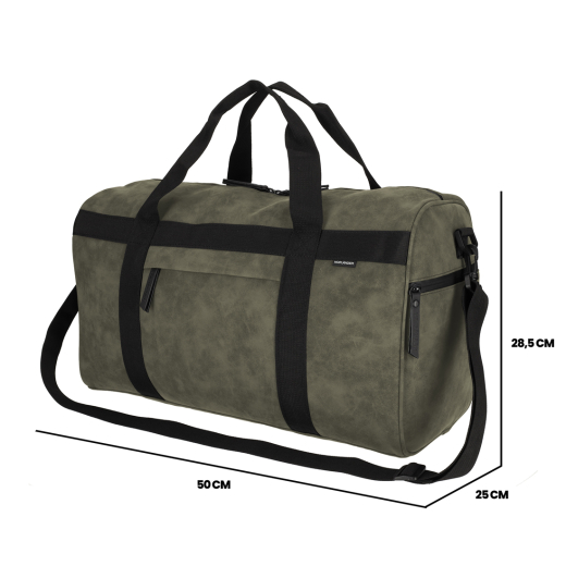 Nubuck Sporttas Groen