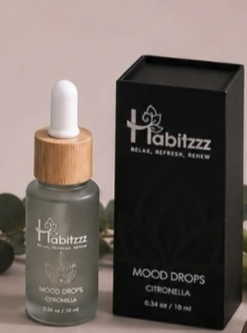 Mood Drops geurolie  - Cedarwood & Jasmine
