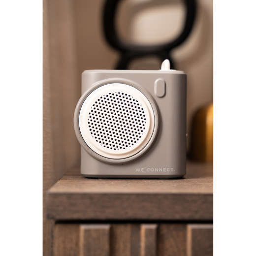 Retro Camera Speaker Grijs