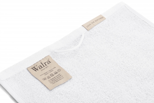 Gastendoekje soft cotton terry wit