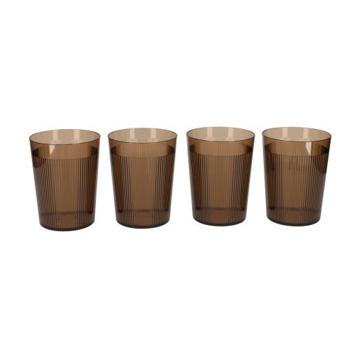 Sapdispenser Set met 4 Bekers Taupe